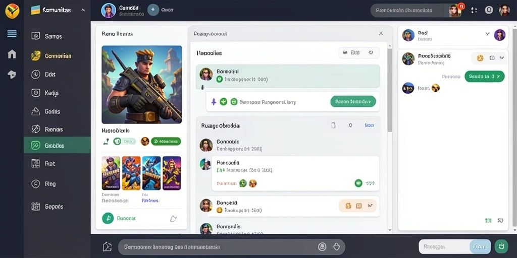 Tangkapan layar menampilkan pertandingan multiplayer yang seru.