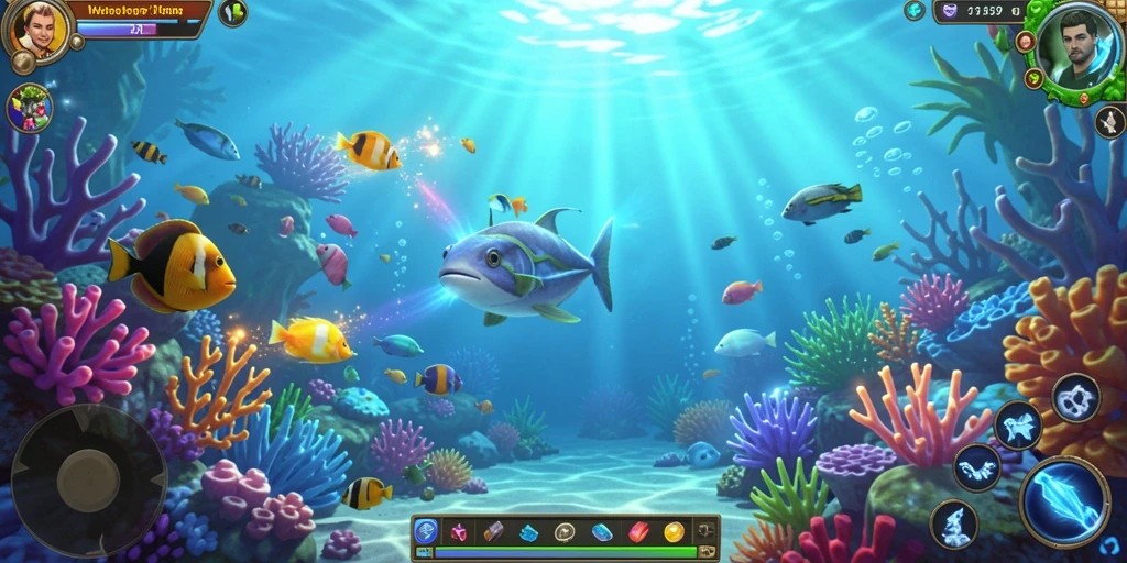 Grafik yang memukau dengan efek visual yang menawan.