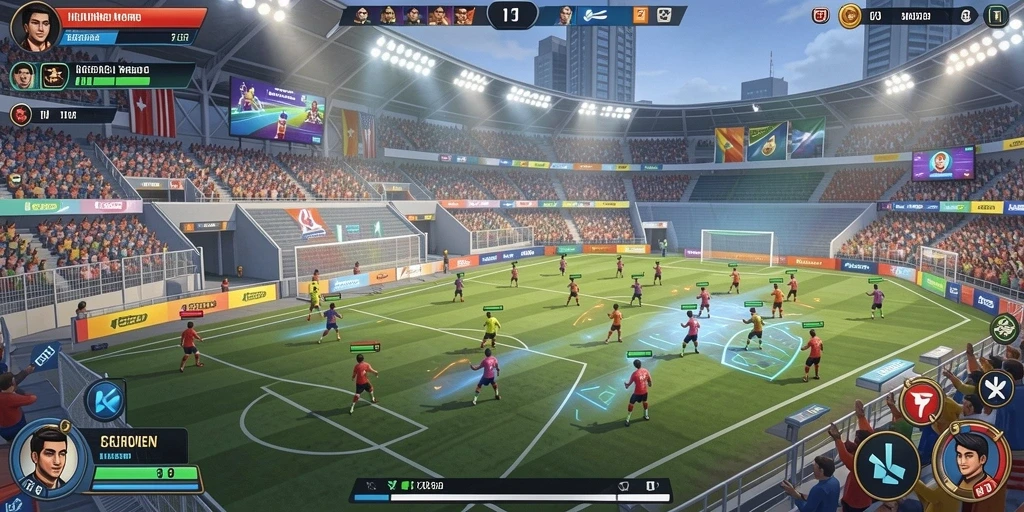 Fitur multiplayer yang membawa keseruan bertanding.