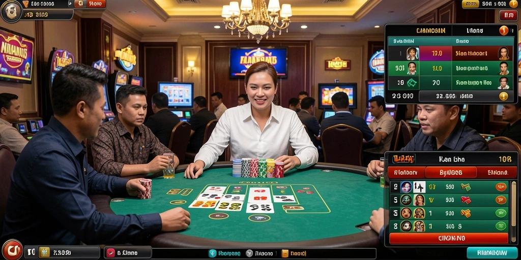 Leaderboard dengan pemain terbaik untuk meningkatkan kompetisi.